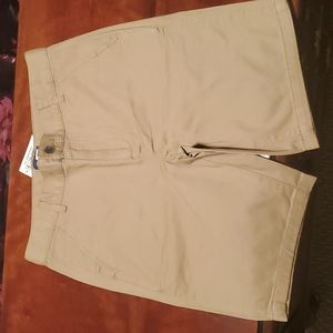 Children's Place 8 husky khaki shorts